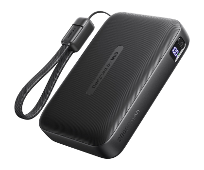 Powerbank INIU Pocket Neo 20000mAh + kabel USB-C smycz